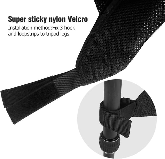 Detalle de XAMOREST Stativ-Gewichtstasche (Sandsack) für leichtes Stativ-Setup in Schwarz