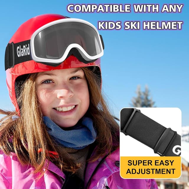 Detalle 2 de GlaRid Gafas de esquí para niños