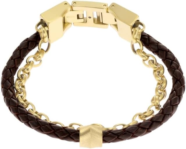 Thumbnail 6 de Fossil Casual texture Herrenarmband 219 mm