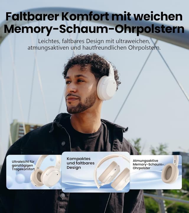 Thumbnail 6 de Edifier W820NB Plus Gen 2 Over‑Ear 88 Stunden