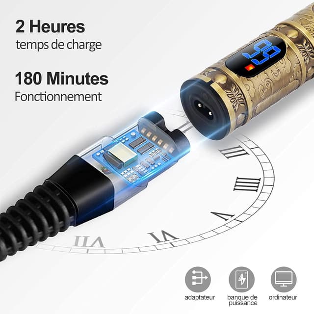 Thumbnail 3 de YiLFo Maquina Cortar Pelo Profesional ✂️ Sin Cable y LED