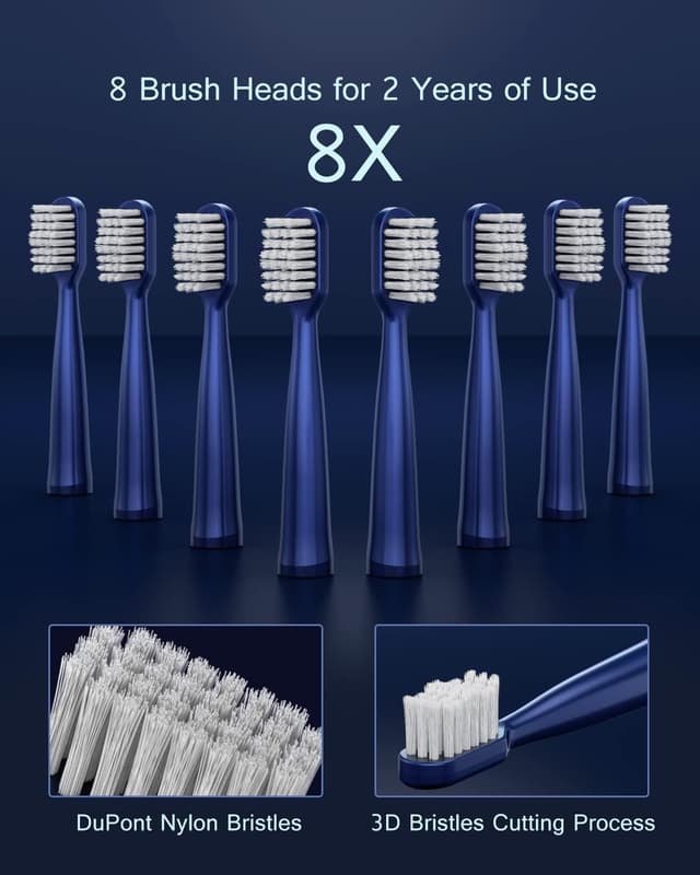 Thumbnail 6 de IPX7 Waterproof Sonicare Electric Toothbrush 31,000 rpm