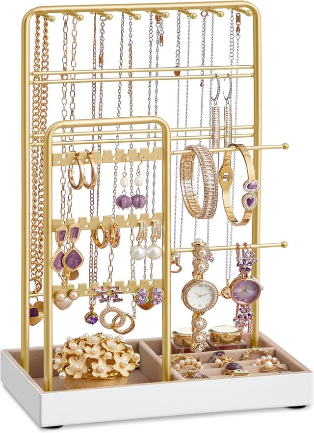 Imagen de SONGMICS JJS021A01 Porte-bijoux 24 paires en OfertitasTOP