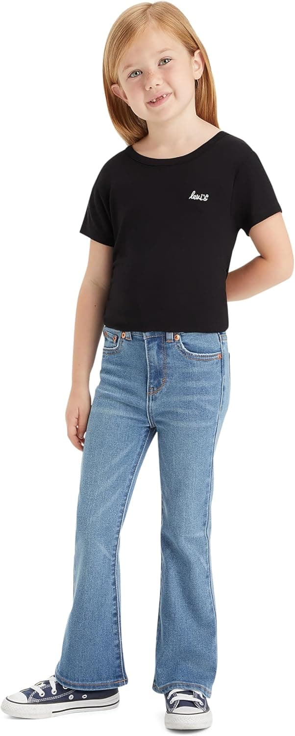Detalle de Levi’s Girls Lvg 726 High Rise Flare Jeans (Vintage 5-pocket)
