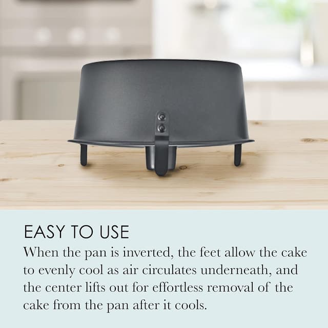 Thumbnail 2 de Chicago Metallic Angel Food Cake Pan 9.5 Inch 🎂