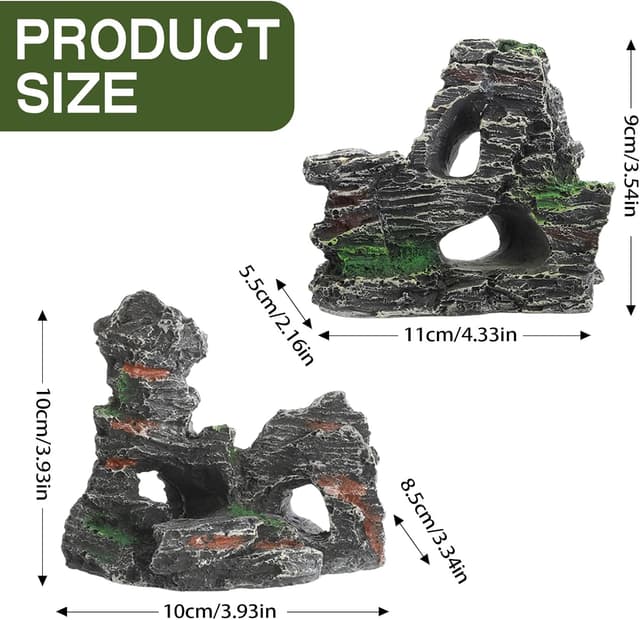 Thumbnail 1 de DYHNQE fish tank rockery decoration