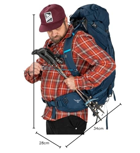 Thumbnail 14 de Osprey Kestrel 38 L mochila de senderismo S/M