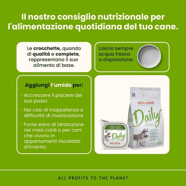 Detalle de Alimento umido per cani Almo Nature Daily 100 g