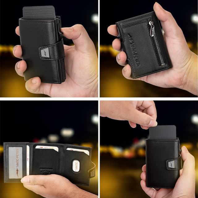 Thumbnail 3 de Marc Peter Geldbörse Herren RFID Slim