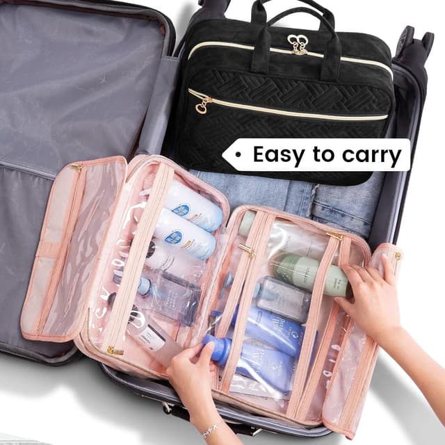 Detalle de LOVEVOOK Kulturtasche LOVEVOOK mit 360°-Haken