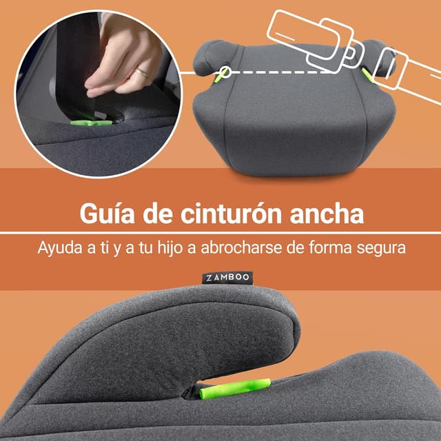 Detalle 2 de Zamboo Asiento Elevador i-Size 125–150 cm