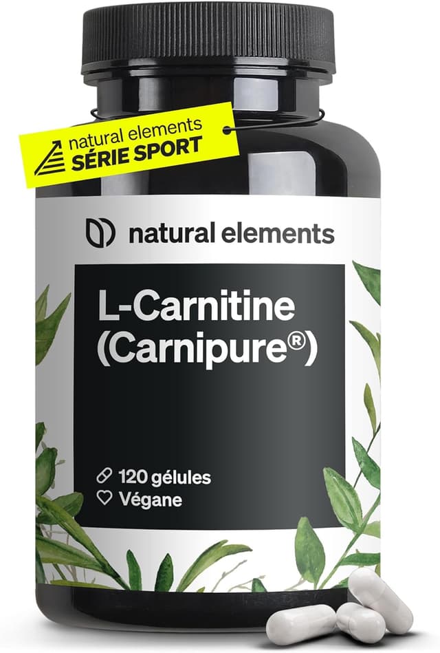 Detalle de L-carnitine 2000 Carnipure® (Lonza) – 2 000 mg par jour, 120 gélules vegan