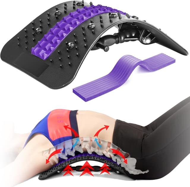 Detalle de Rückenstrecker Rückenmassagegerät 60° verstellbar