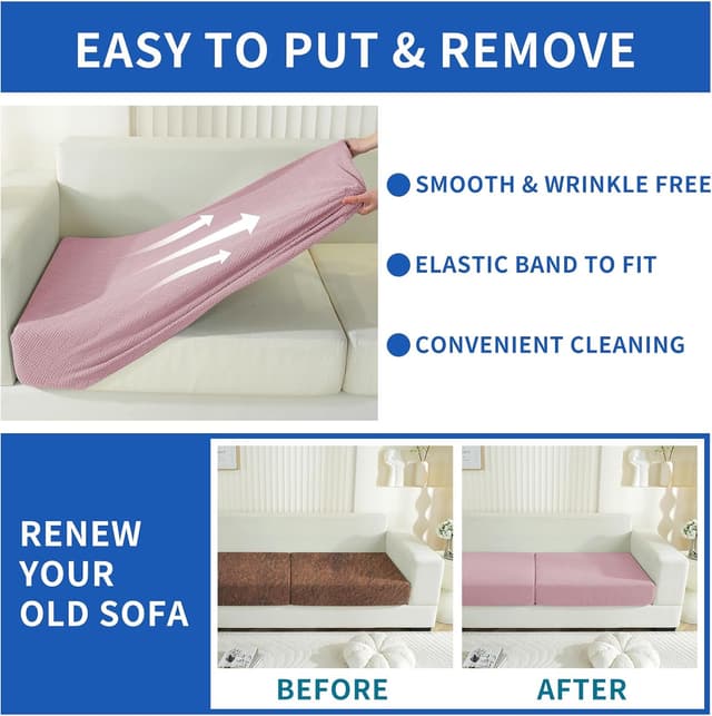 Detalle 1 de Ystyle Ystyle Housse pour canapé extensible 1 place