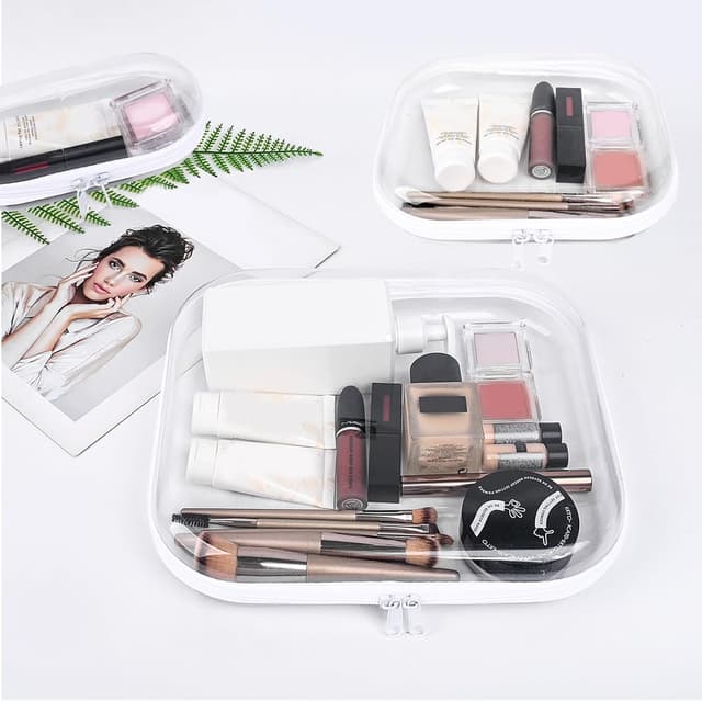Thumbnail 6 de SXS LACONIC Clear Hard Plastic Zipper Case 3pc