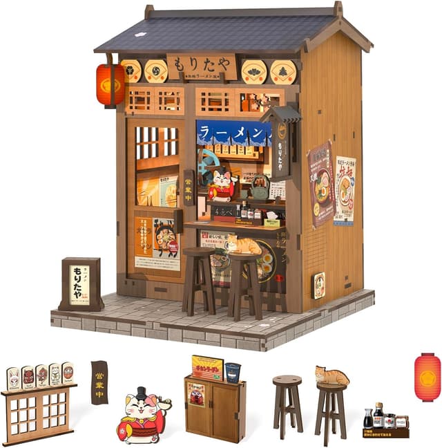 Imagen de Fsolis Book Nook Japón kit con iluminación LED en OfertitasTOP