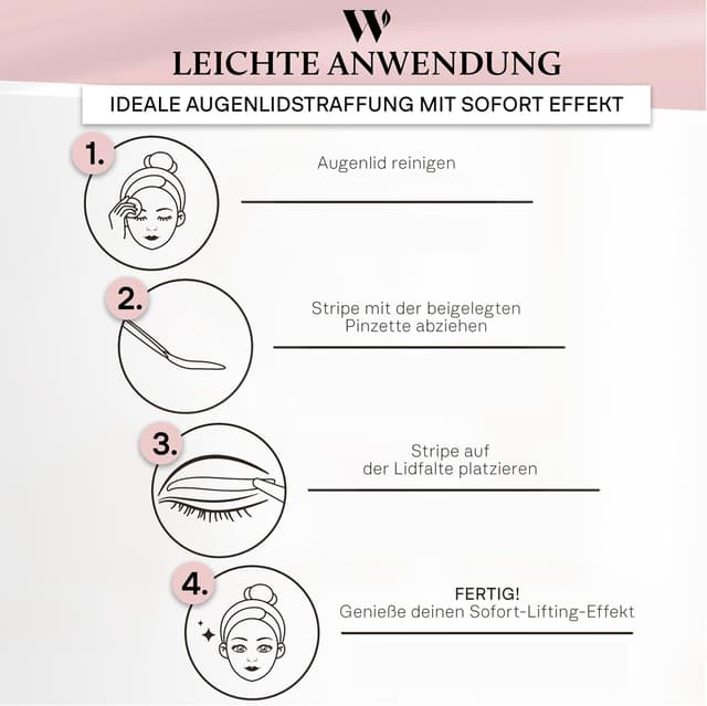 Thumbnail 6 de WOW STRIPES Augenlid Lifting Tape 200