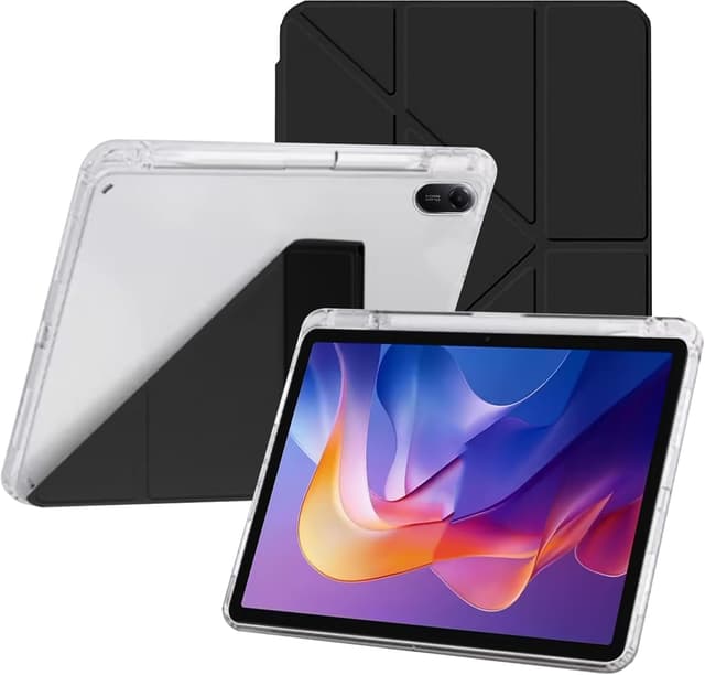 Thumbnail 6 de FDHYFGDY Schutzhülle für Samsung Galaxy Tab S11 Ultra 14,6 Zoll – ultradünnes PU Case mit Auto Schlaf/Wach, Schwarz