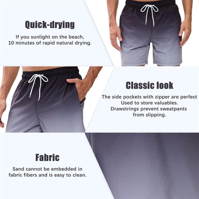 Detalle de Vorvowry costume mare uomo impermeabile