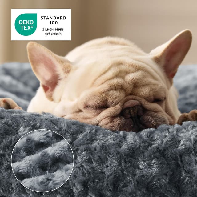 Detalle 2 de BEDSURE Hundebett XXL Waschbar 119x74x9cm