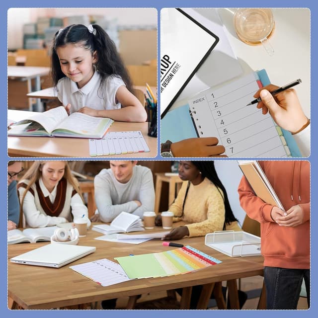 Thumbnail 6 de File Dividers A4 3 Pack 10-Part