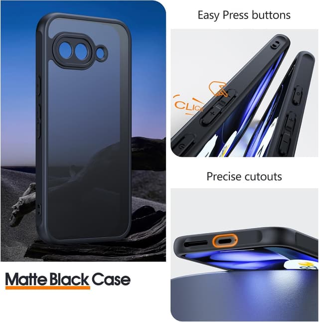 Thumbnail 6 de JAME Google Pixel 9A slim shockproof case with 2 screen protectors