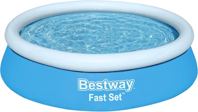 Imagen de Bestway 6ft x 20in Blue Round Fast Set Inflatable Above Ground Pool en OfertitasTOP