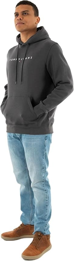 Thumbnail 6 de Tommy Jeans Sudadera con Capucha Logo Linear para Hombre 🖤