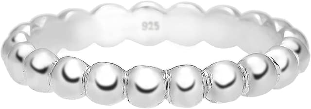 Detalle 2 de Elli Damen-Stapelring Roségold 925 Silber