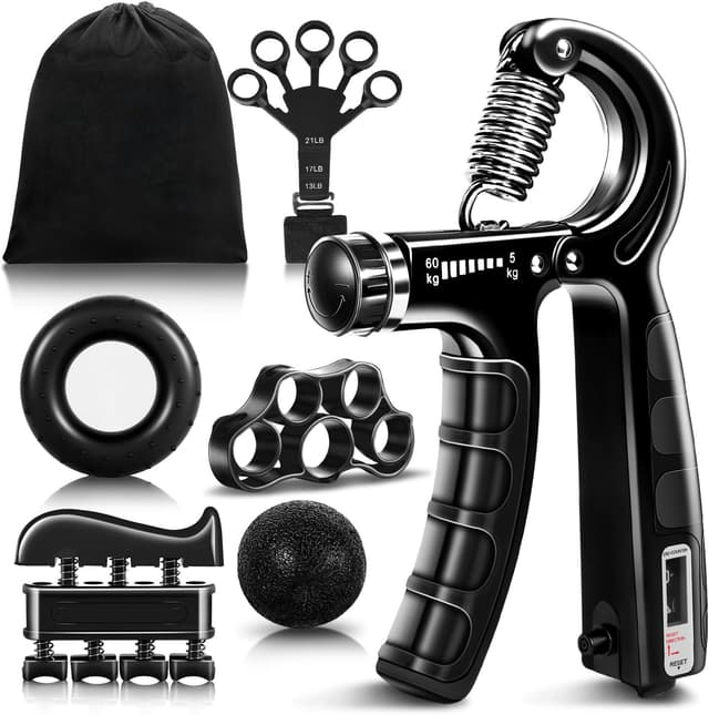 Detalle de flintronic Hand Grip Strengthener Kit 60 kg