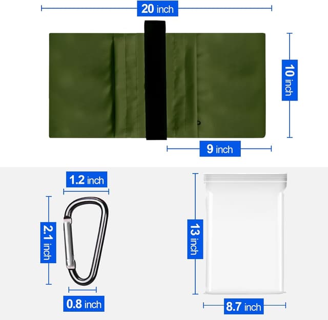 Thumbnail 3 de EMART Grüne Sandsäcke 4er-Pack – Sandsack 🎥
