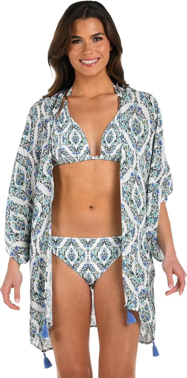 Thumbnail 2 de La Blanca Women's Kimono Swimsuit Cover Up