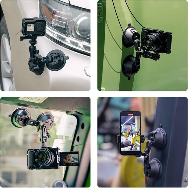 Thumbnail 6 de SMALLRIG Suction Cup Mount 3 kg für Autoaufnahmen