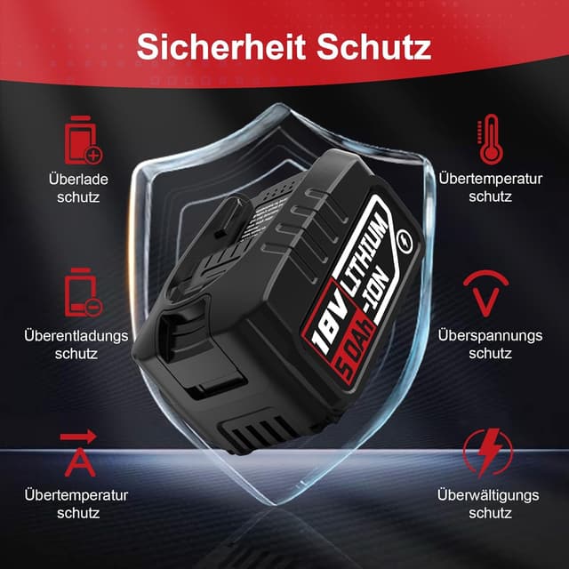 Thumbnail 5 de Bosch 18V Ersatzakku 5000mAh für Gartenwerkzeuge