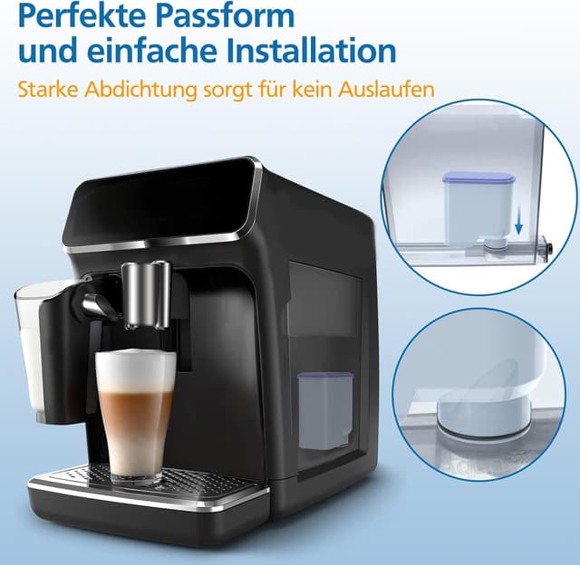 Thumbnail 6 de isinlive Ersatzwasserfilter für Philips Aqua Clean CA6903/10, CA6903/22 & CA6903/… (4 Stück)