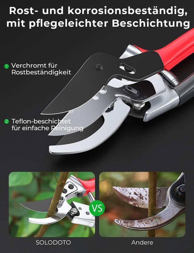 Thumbnail 4 de SOLODOTO Profi Gartenschere 25 mm ✂