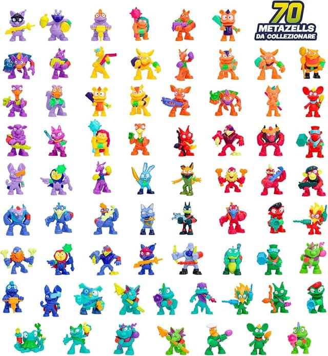 Detalle 2 de METAZELLS IMC TOYS Mega Pack 7 Figuras 🎲