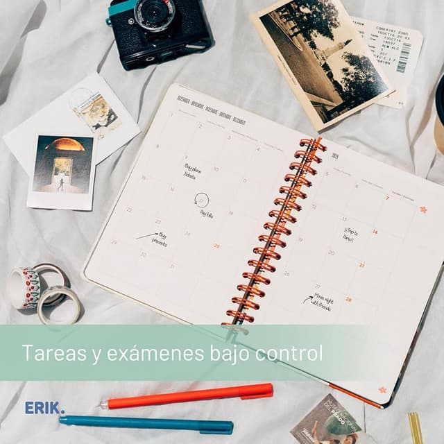 Thumbnail 3 de Grupo Erik Agenda escolar 2025-2026 Semana Vista A5 Modern Travel