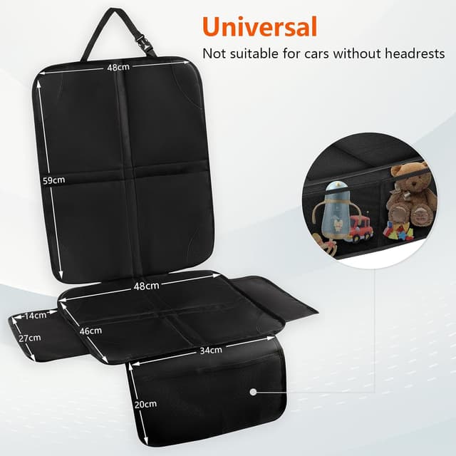 Thumbnail 4 de Cozary Protezione Sedile Auto impermeabile per seggiolino e rialzo