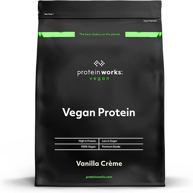 Imagen de Protein Works - Proteína Vegana Vainilla 🍨 1 kg Sin Gluten en OfertitasTOP