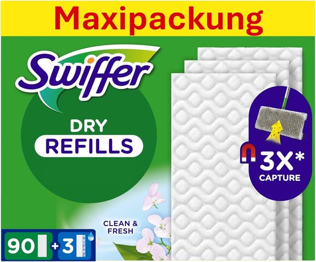 Imagen de Swiffer Bodenwischer Nachfüllpackung 90 Tücher 🧹 en OfertitasTOP