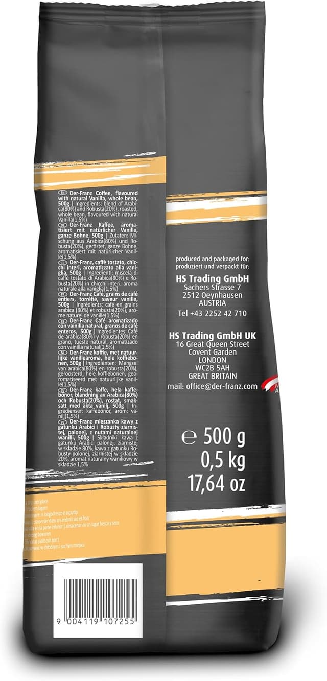 Thumbnail 1 de Der-Franz Café Aromatizados con Vainilla 3x500 g
