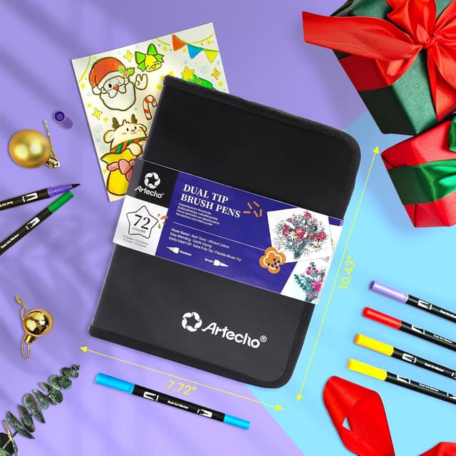 Thumbnail 5 de Artecho Feutre Double Pointe 120 couleurs