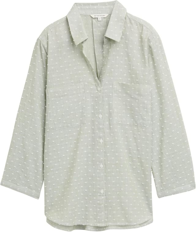 Detalle 2 de Tom Tailor 1047178 Camicia da donna con maniche a 3/4 (confezione da 1)