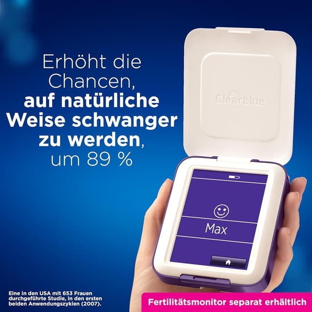 Detalle 2 de Clearblue 33 Tests Kinderwunsch Fertilitätsmonitor 33 Tests