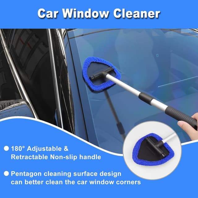 Thumbnail 1 de Windshield Cleaner Tool 15-Piece Car Kit 🧽