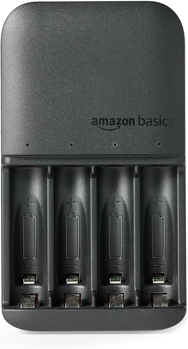 Detalle 2 de Amazon Basics rechargeable batteries kit 8 NiMH