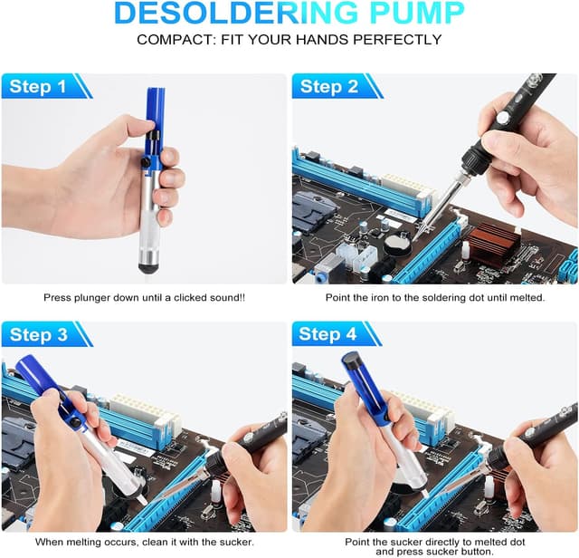 Detalle 2 de Set saldatore 60 W 18 in 1 🛠