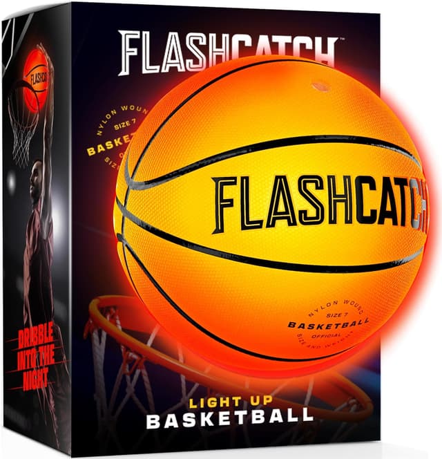 Detalle de FlashCatch Light Up Basketball Glow