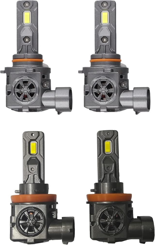 Detalle 2 de Termitor Combo H11/H8/H9 & 9005/HB3 80,000LM LED bulbs